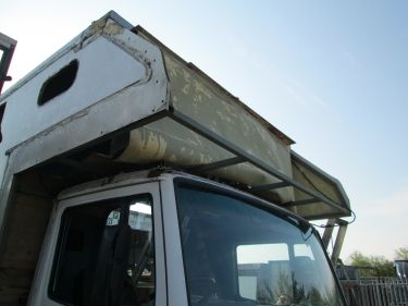 7.5 tonne horsebox rebuild - Luton repair