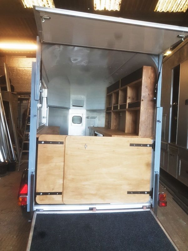 the bar box - horse trailer conversion