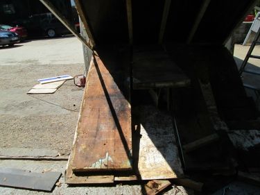 7.5 tonne horsebox rebuild - ramp repair