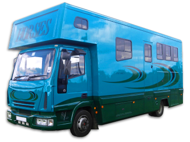 horsebox external features and paintwork
